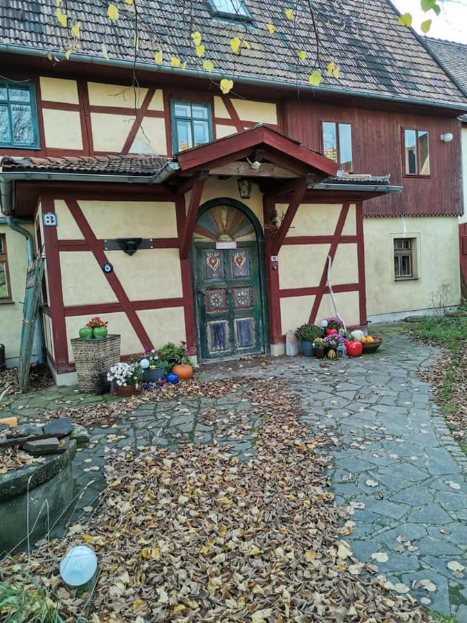 Appel-Ranch Appartement Bockelwitz Buitenkant foto