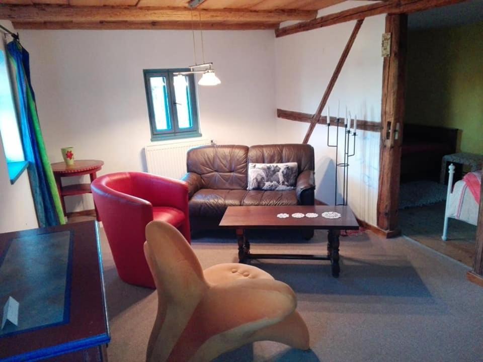 Appel-Ranch Appartement Bockelwitz Buitenkant foto