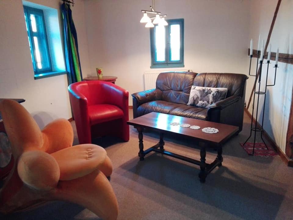 Appel-Ranch Appartement Bockelwitz Buitenkant foto