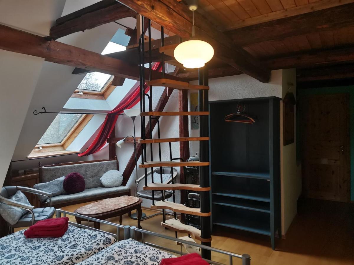Appel-Ranch Appartement Bockelwitz Buitenkant foto