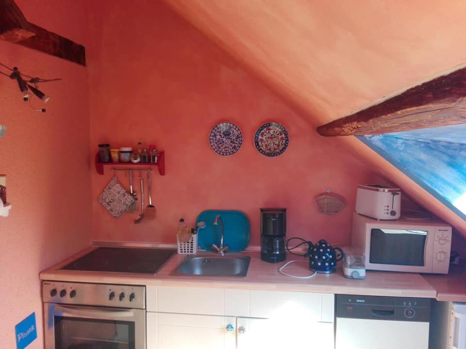Appel-Ranch Appartement Bockelwitz Buitenkant foto