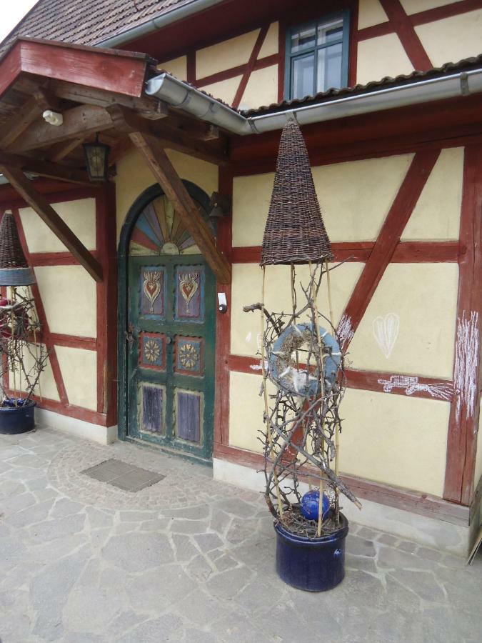 Appel-Ranch Appartement Bockelwitz Buitenkant foto