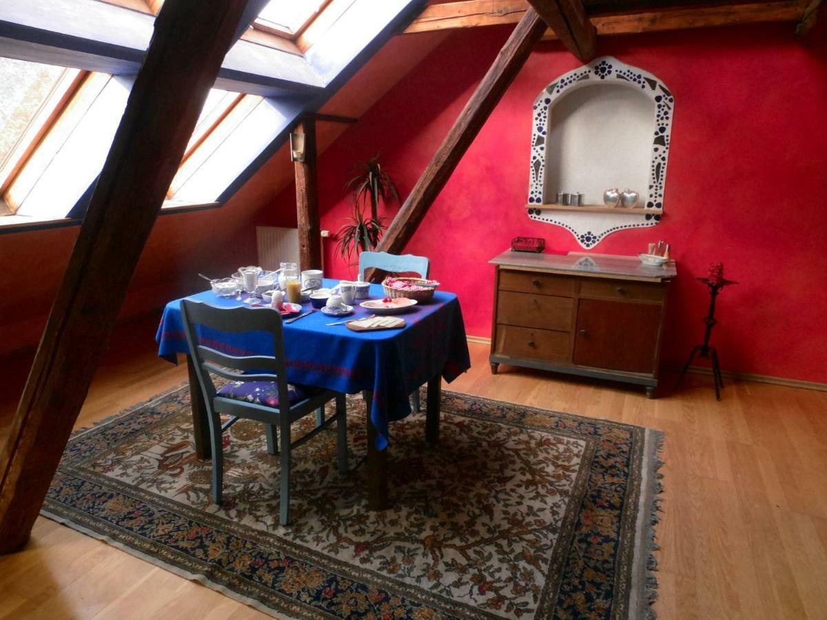 Appel-Ranch Appartement Bockelwitz Buitenkant foto