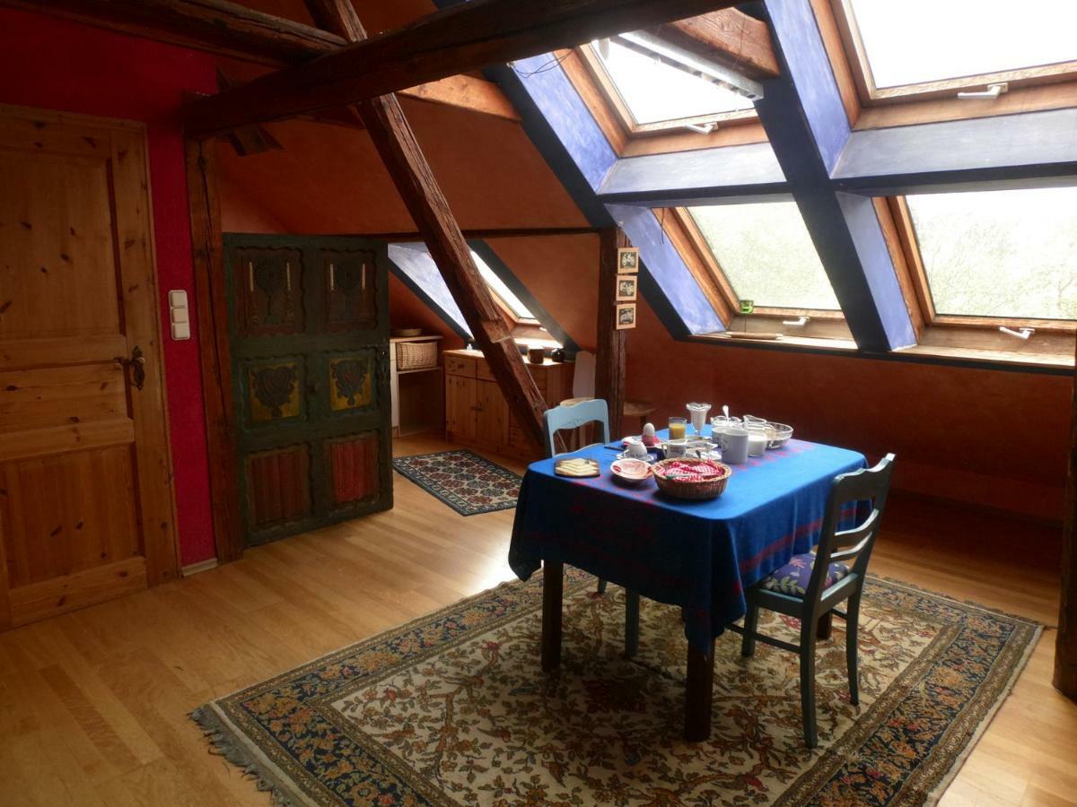 Appel-Ranch Appartement Bockelwitz Buitenkant foto